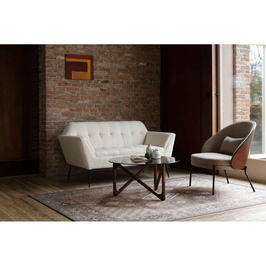 Dutchbone Salontafel Naia Walnoot