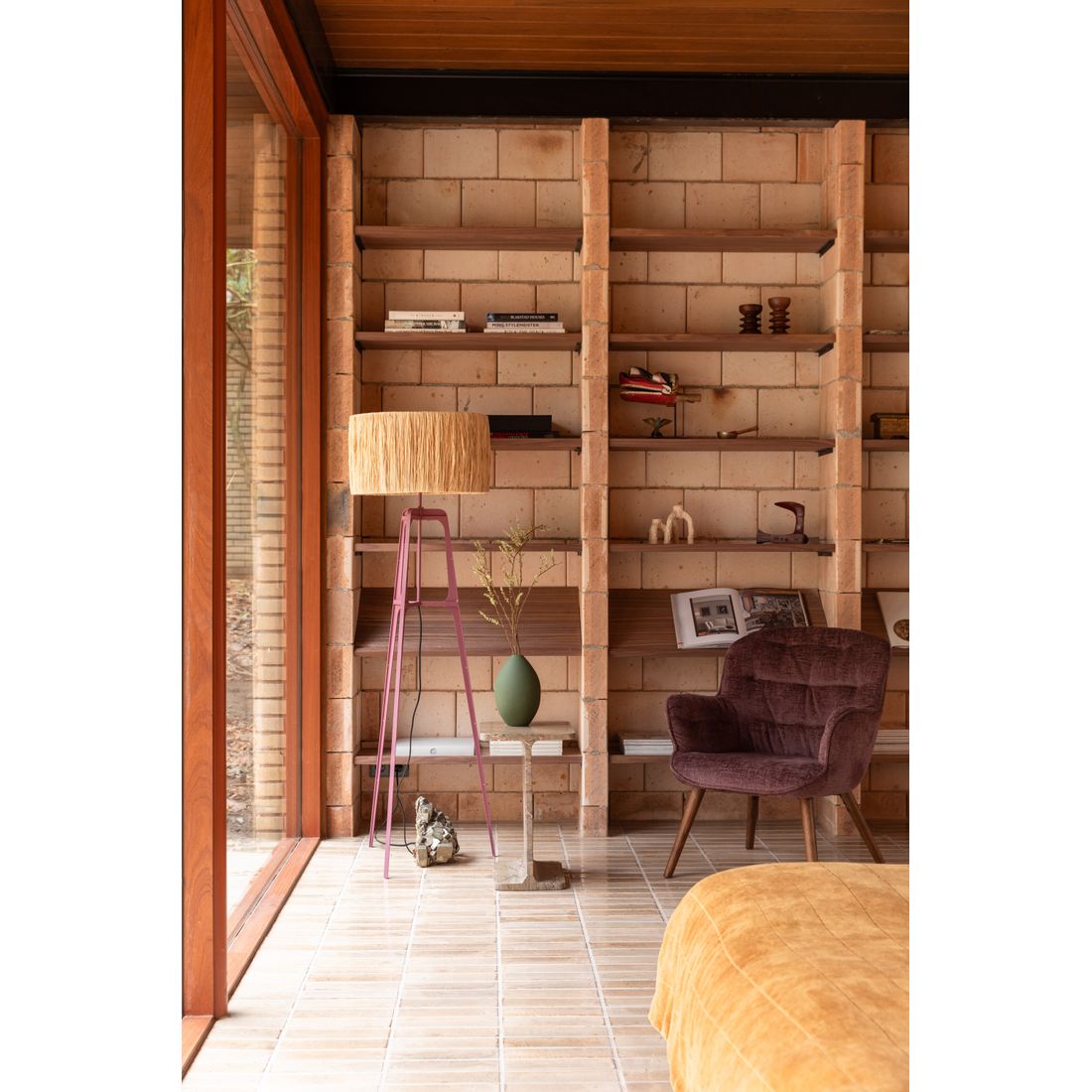 Dutchbone Bijzettafel Satpura Bruin Marmer