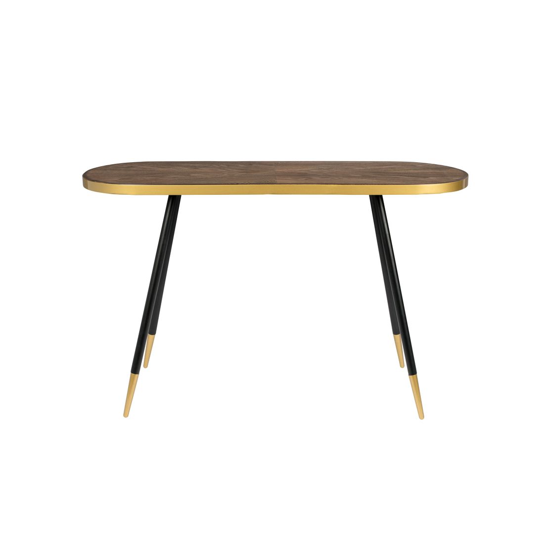 White Label Living Wandtafel Denise Walnoot