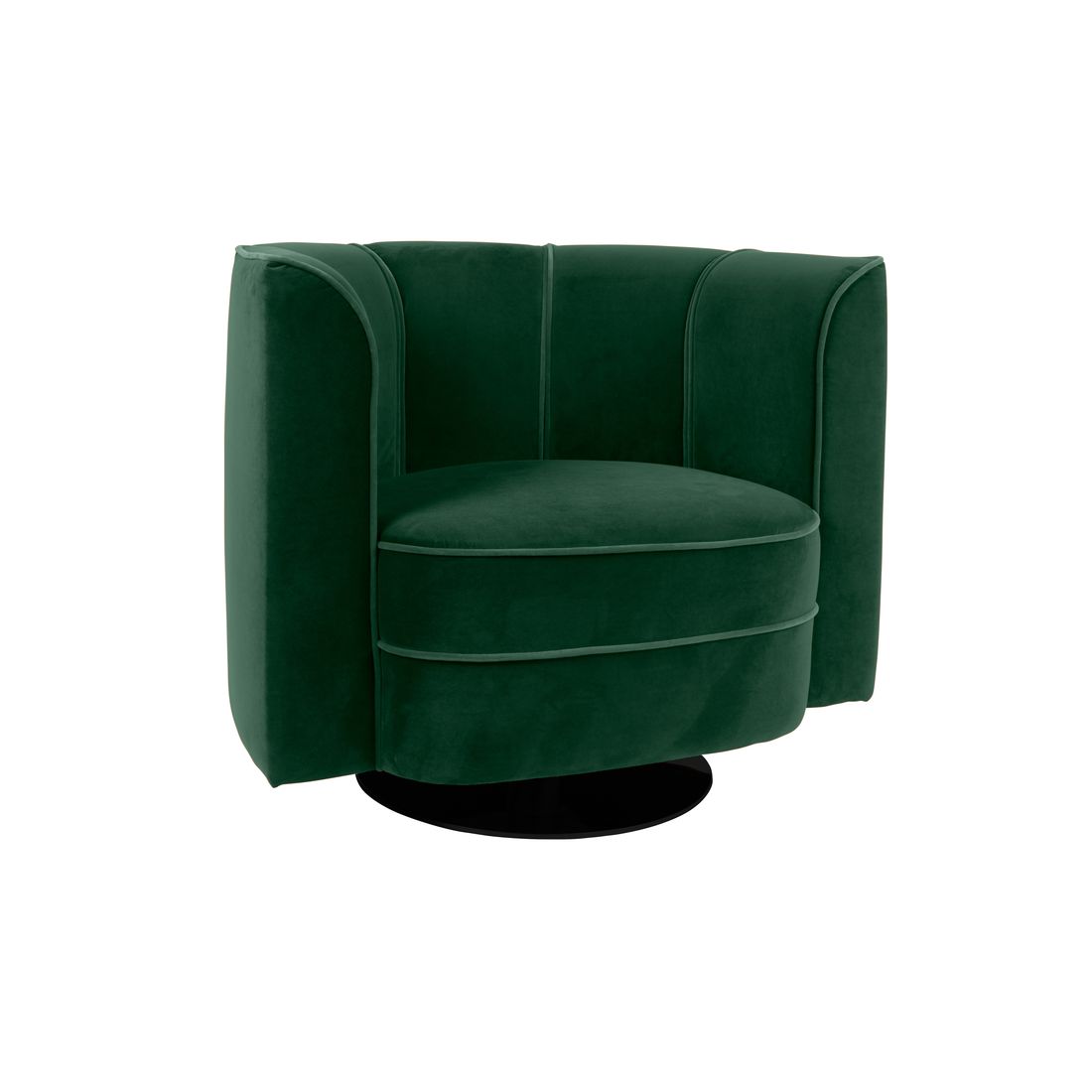 Dutchbone Fauteuil Flower Groen