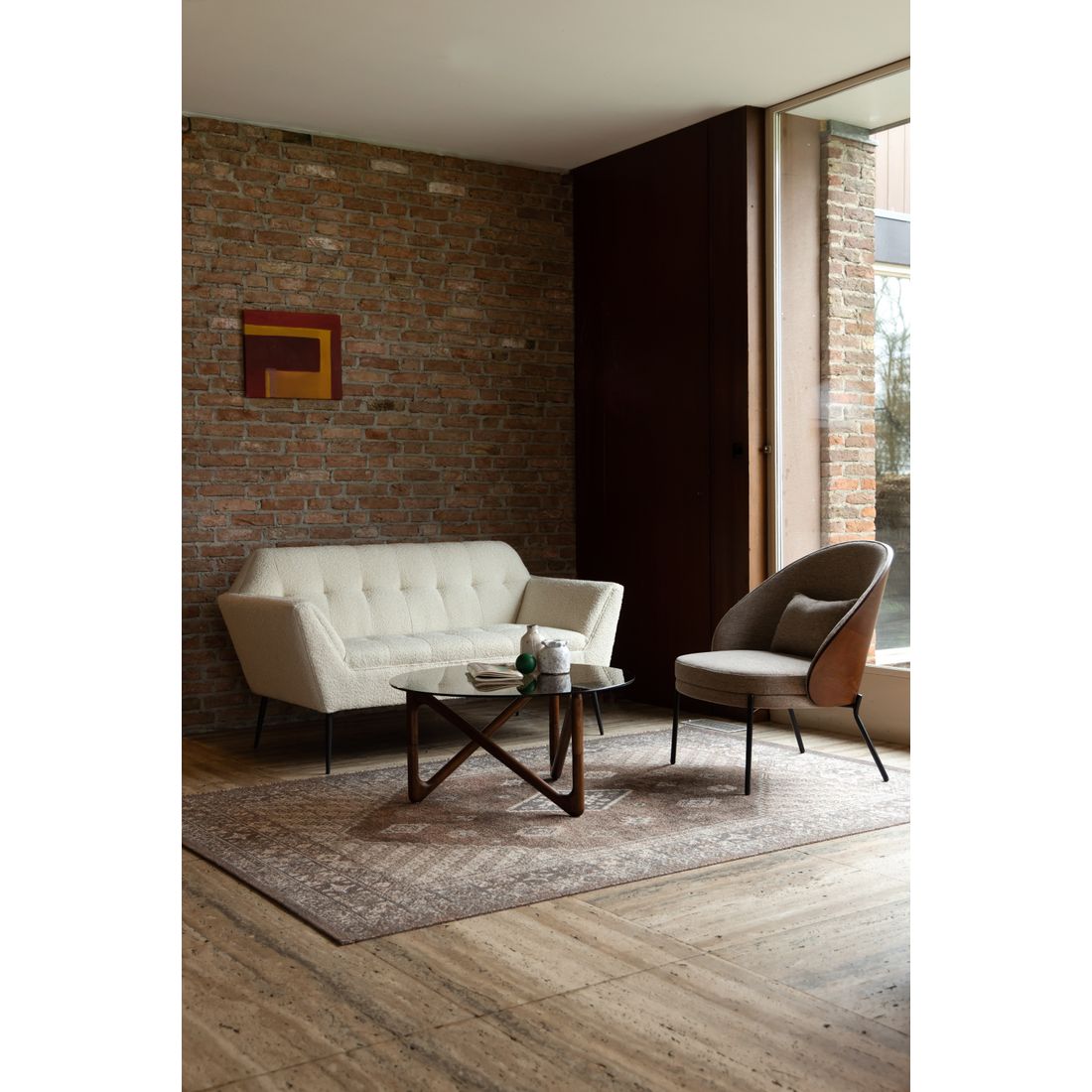 Dutchbone Fauteuil Rodin Beige