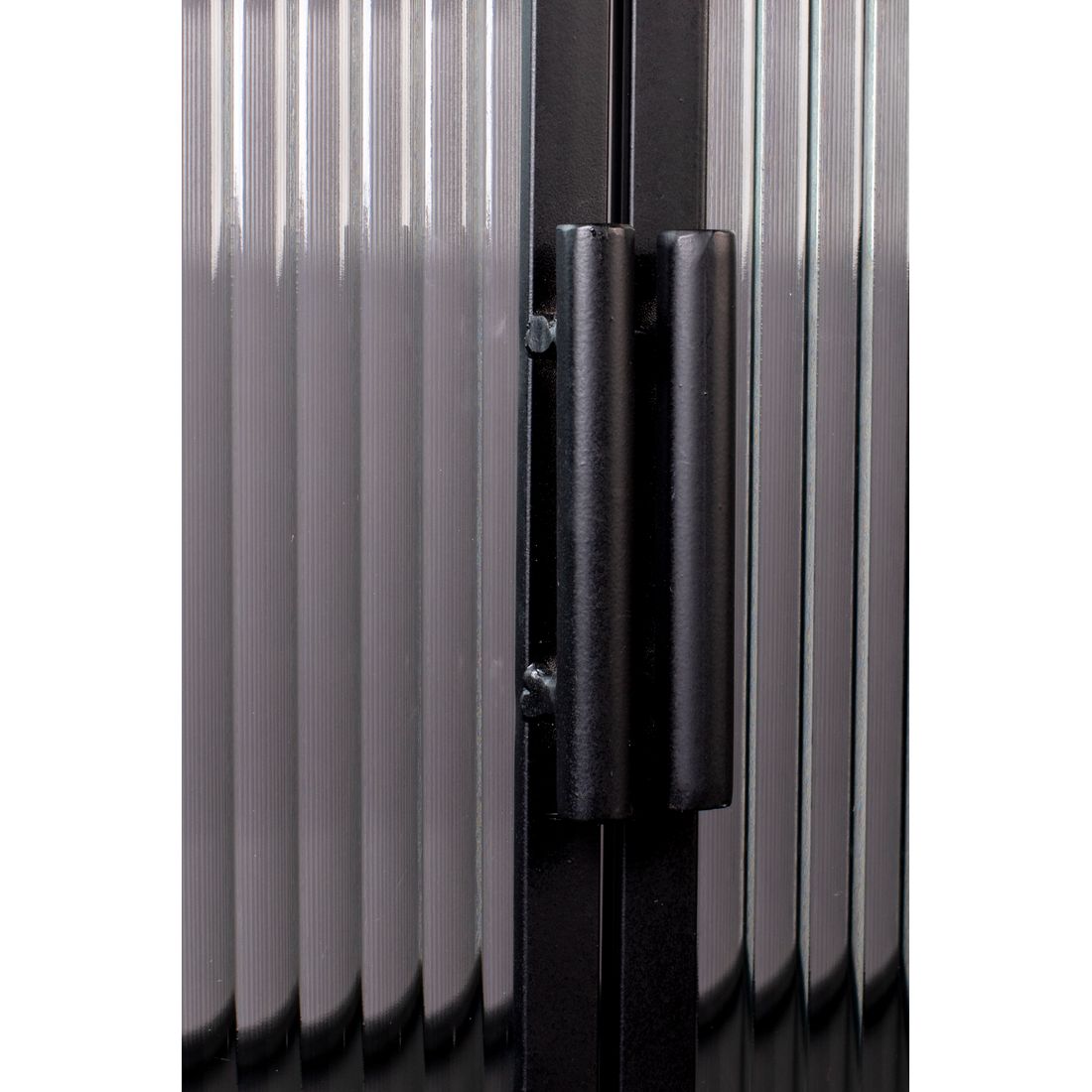 Dutchbone Vitrinekast Boli Smal Zwart