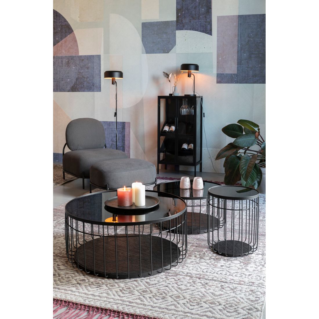 White Label Living Wijnkast Rob