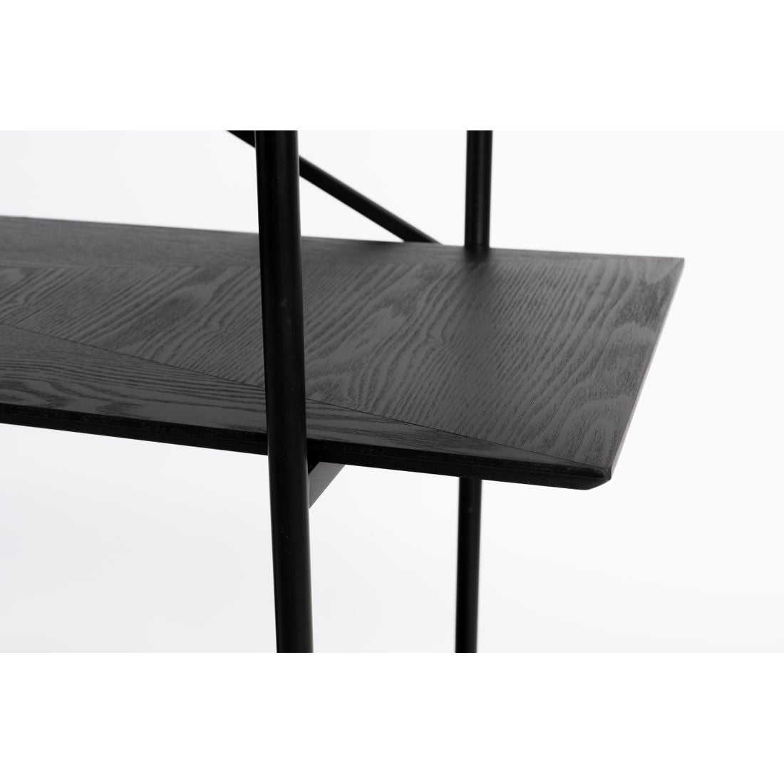 White Label Living Boekenkast Marcio Zwart