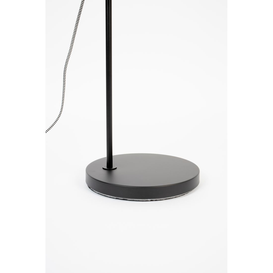White Label Living Vloerlamp Landon Zwart
