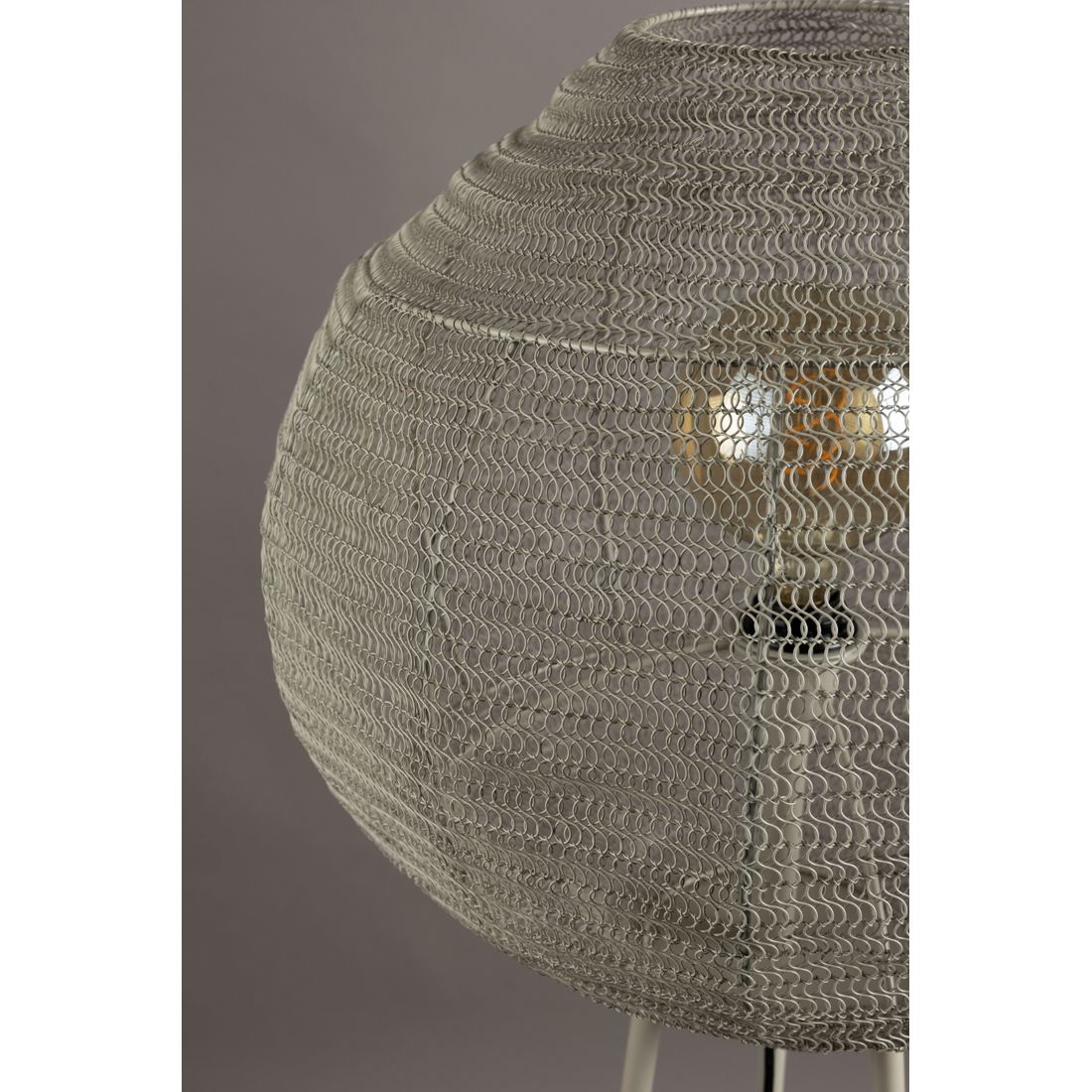 Dutchbone Vloerlamp Meezan Zand Grijs