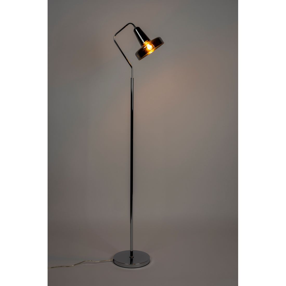 White Label Living Vloerlamp Anshin Smoke