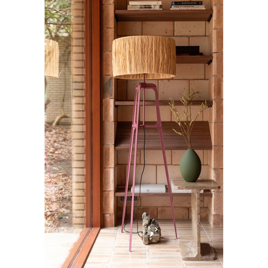 Dutchbone Vloerlamp Afra Paars