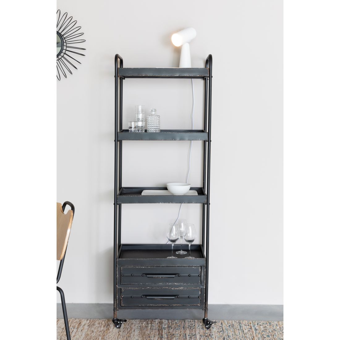 White Label Living Tafellamp Vesper Wit (per 8)