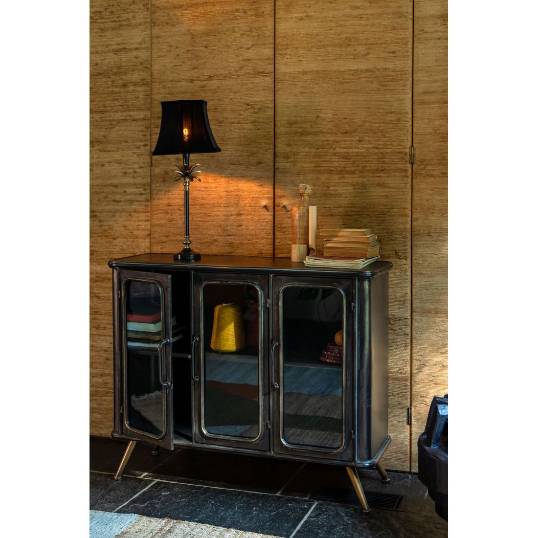 Dutchbone Tafellamp Cresta Zwart