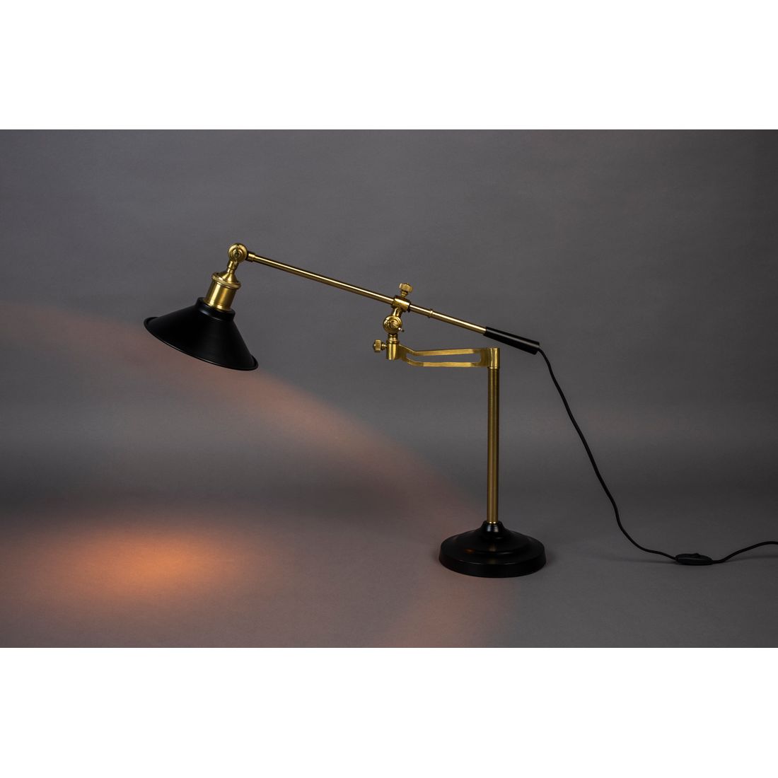 Dutchbone Tafellamp Penelope Zwart