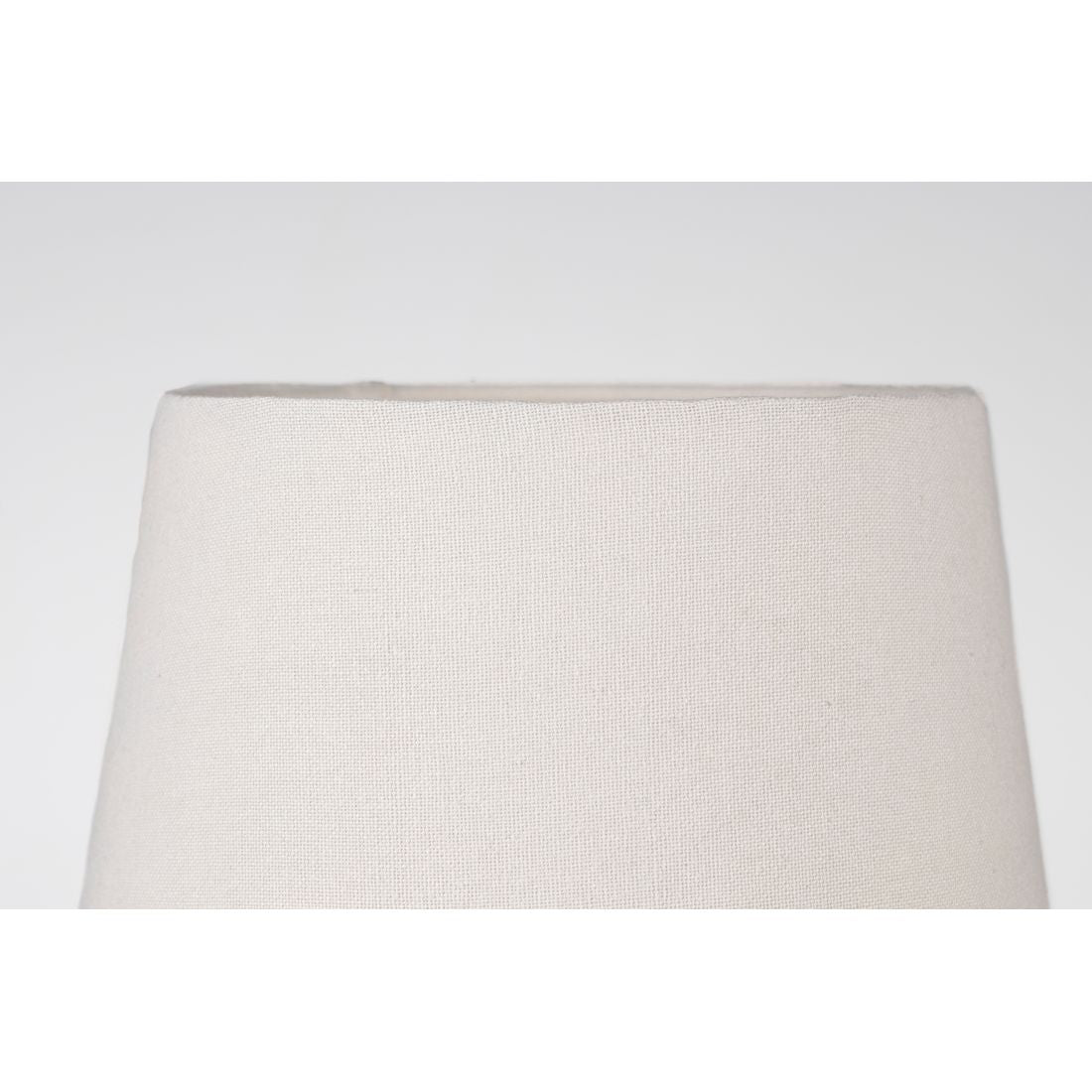 White Label Living Tafellamp Aysa Zwart