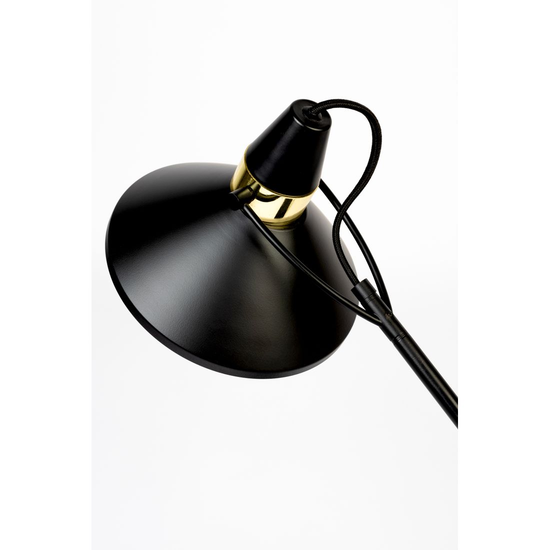 White Label Living Tafellamp Jona Zwart