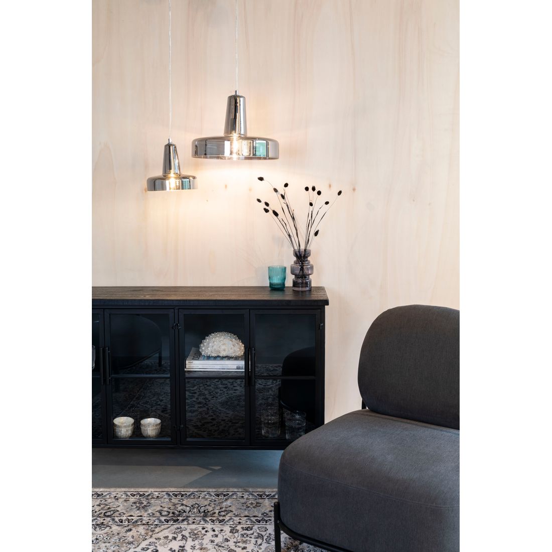 White Label Living Hanglamp Anshin Smoke M