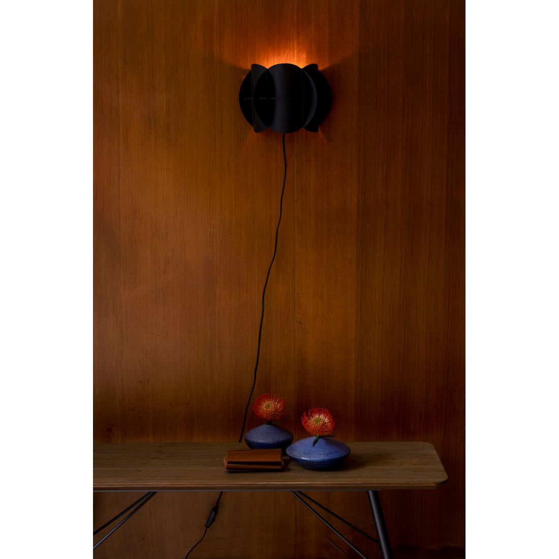 Dutchbone Wandlamp Corridor Zwart