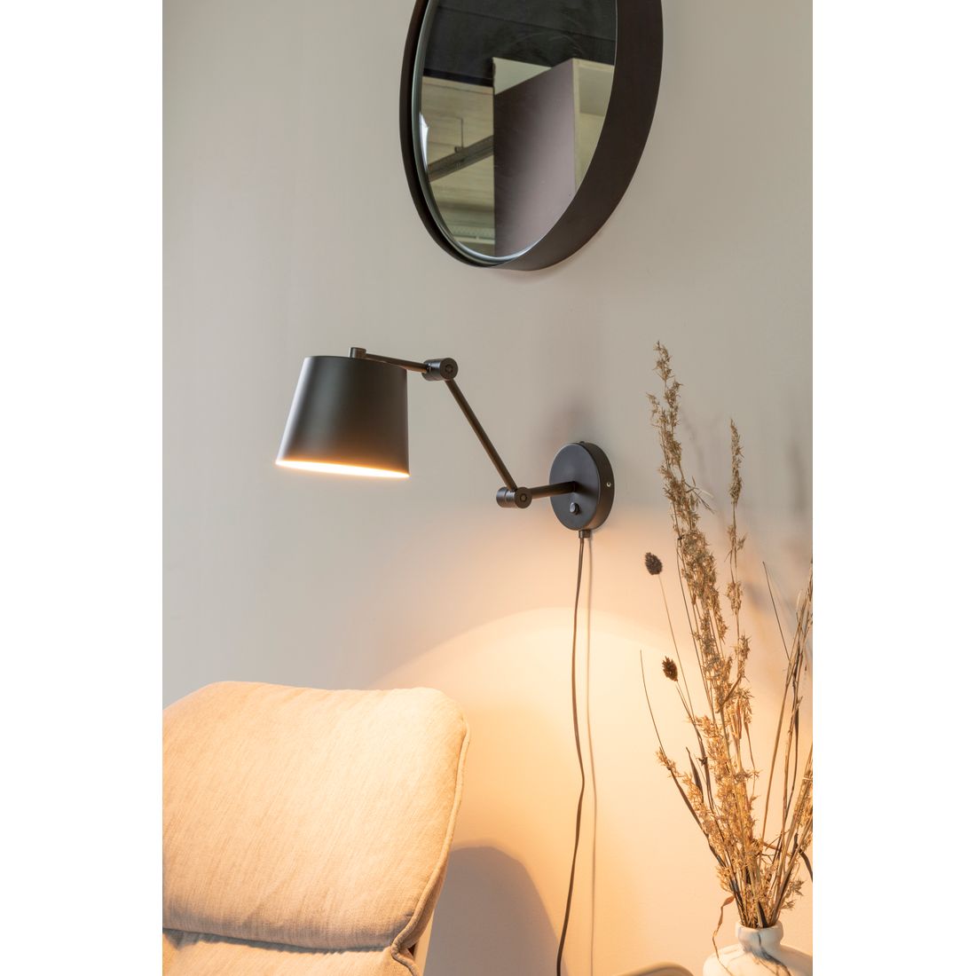 White Label Living Wandlamp Hajo