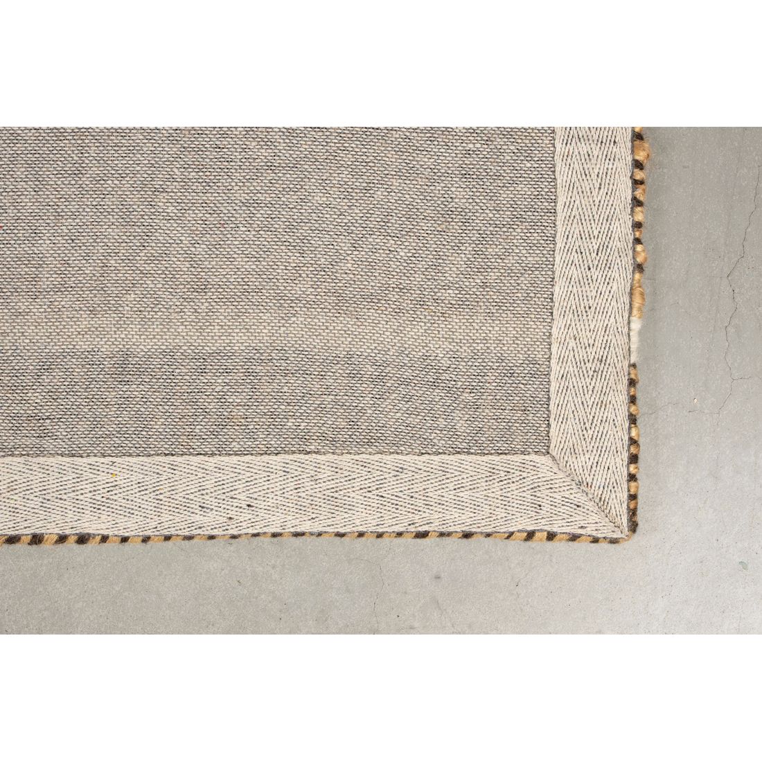 Dutchbone Vloerkleed Djahe Naturel/Bruin 160x230cm