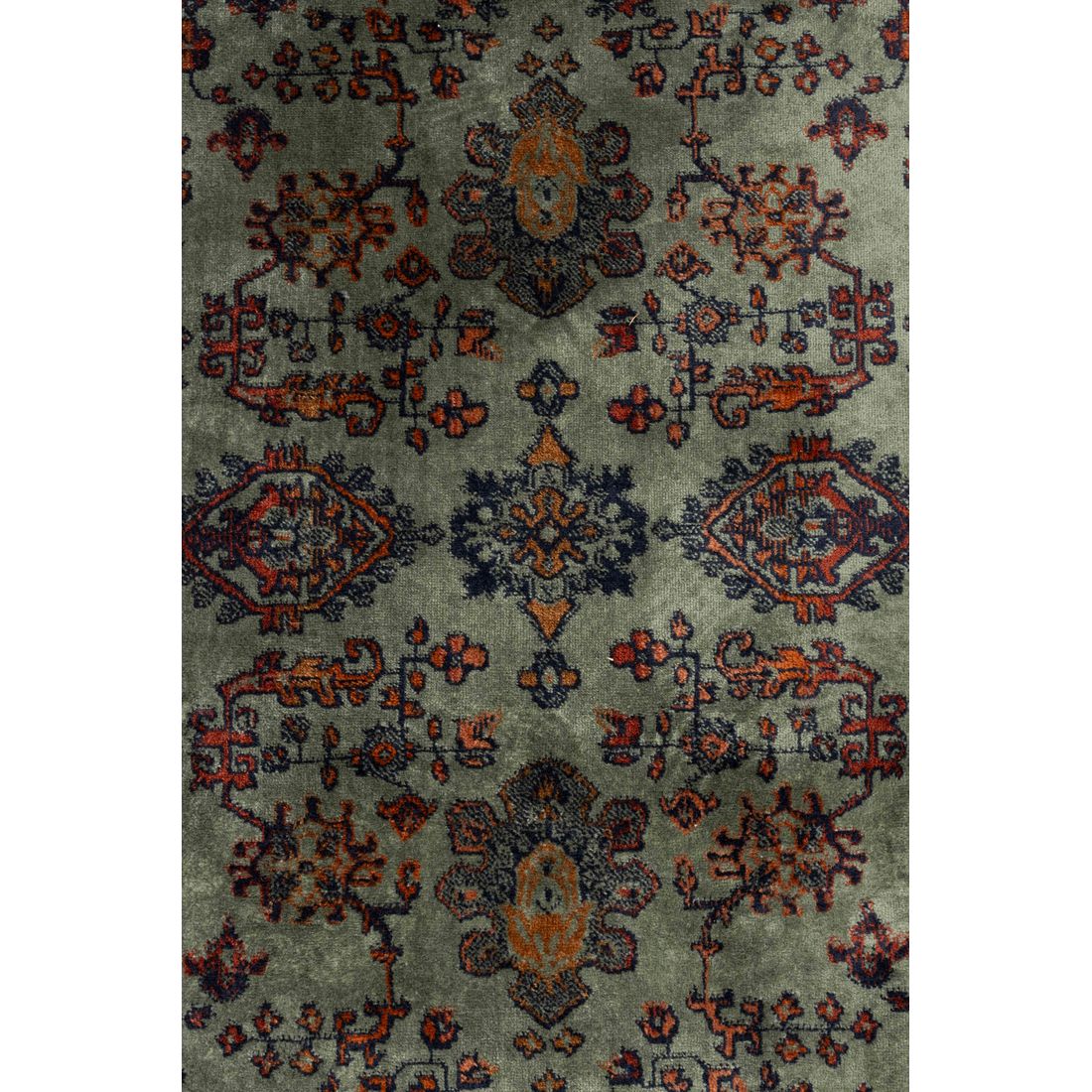 White Label Living Vloerkleed Raz 240x80cm Groen