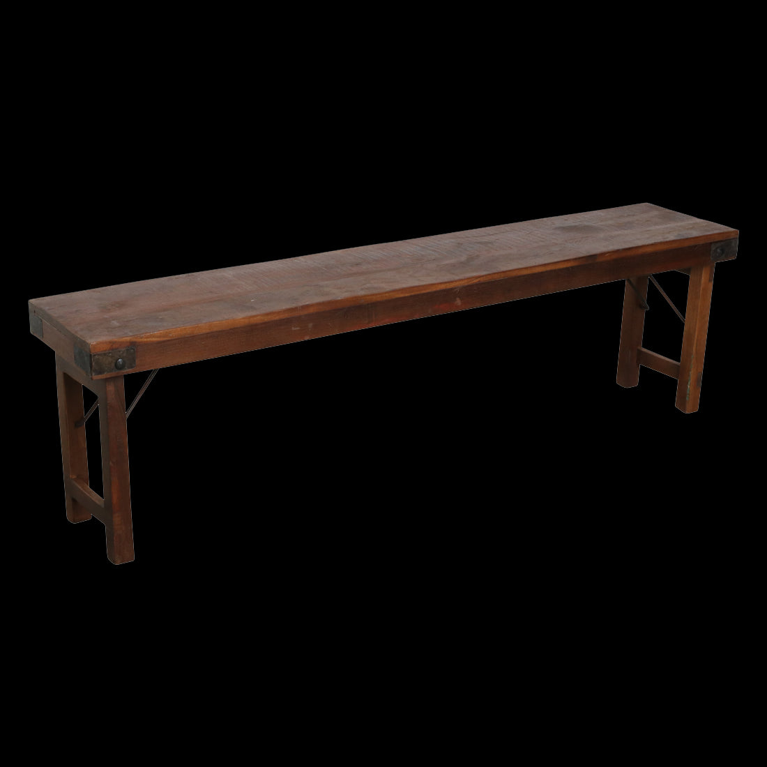 Raw Materials Inklapbare Eetkamerbank - Fsc-Gerecycled Hout - 160 Cm