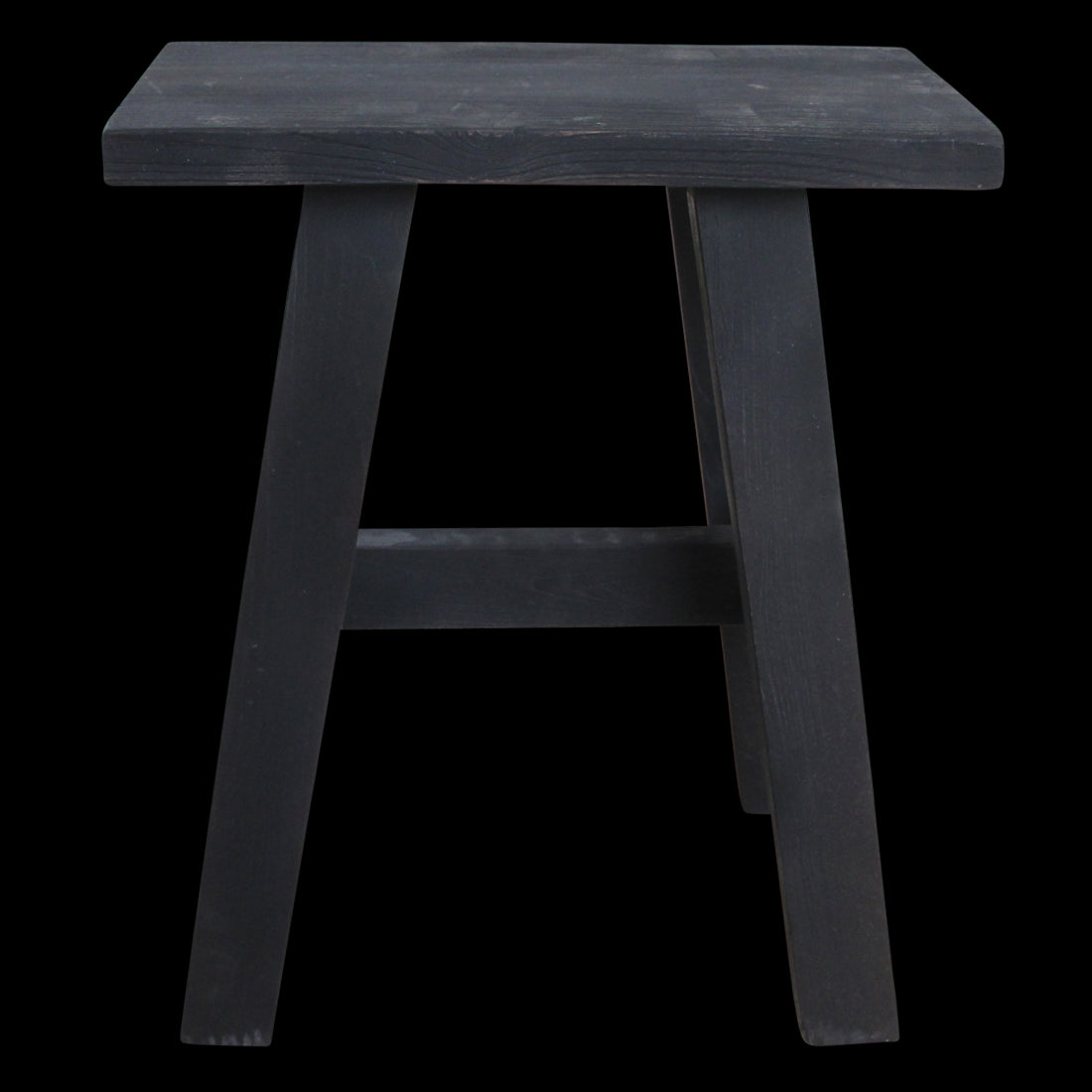 Raw Materials Bankje Hout Zwart Medium