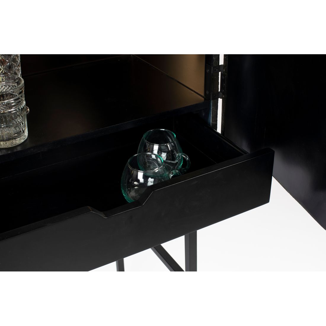 Bold Monkey Wijnkast Ava Morgana Krokodillenleer