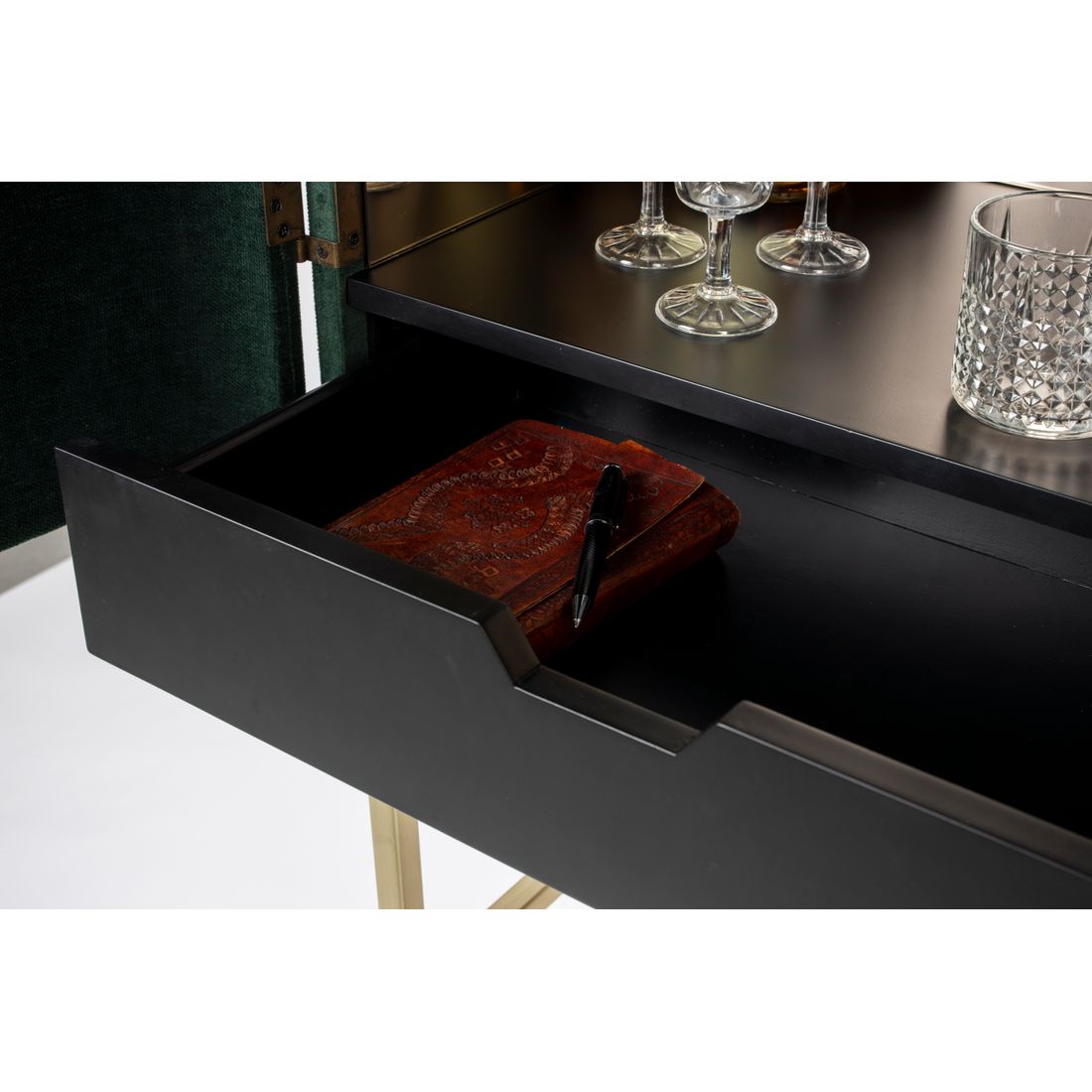 Bold Monkey Wijnkast Ava Morgana Velvet Groen