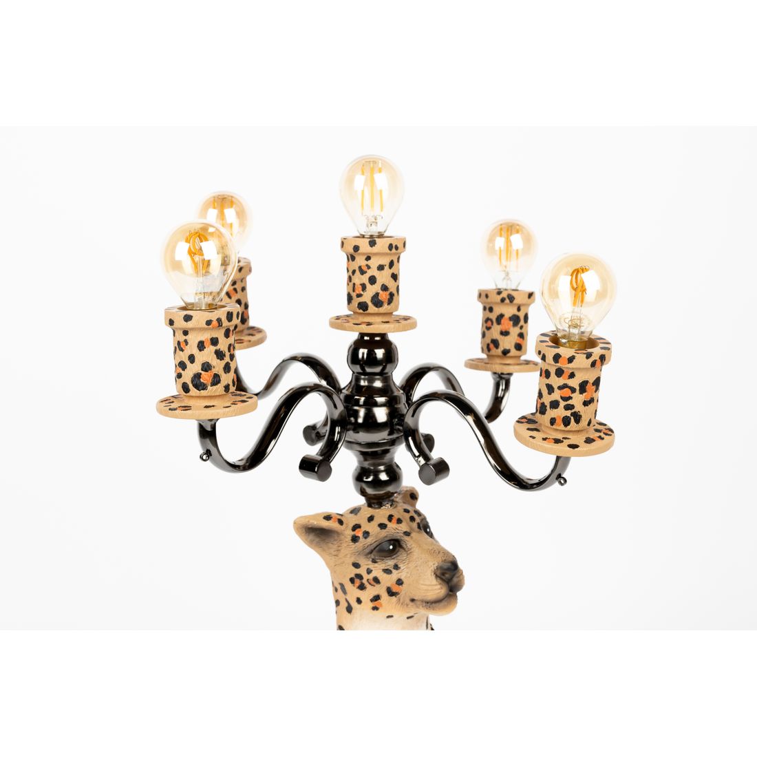 Bold Monkey Vloerlamp Proudly Crowned Panther Gestipt