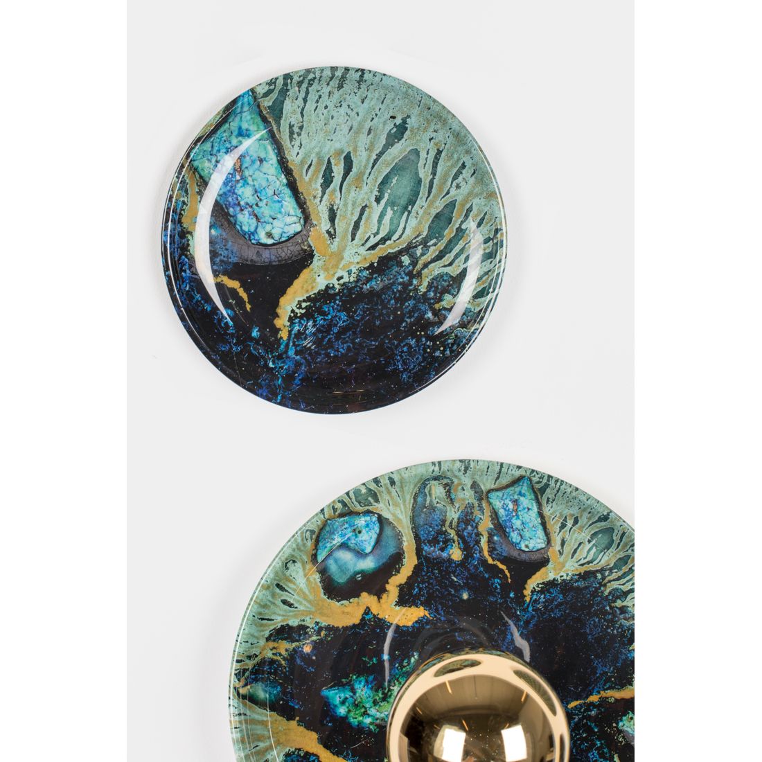 Bold Monkey Wandlamp No Food Here Hexagon (Set van 4)