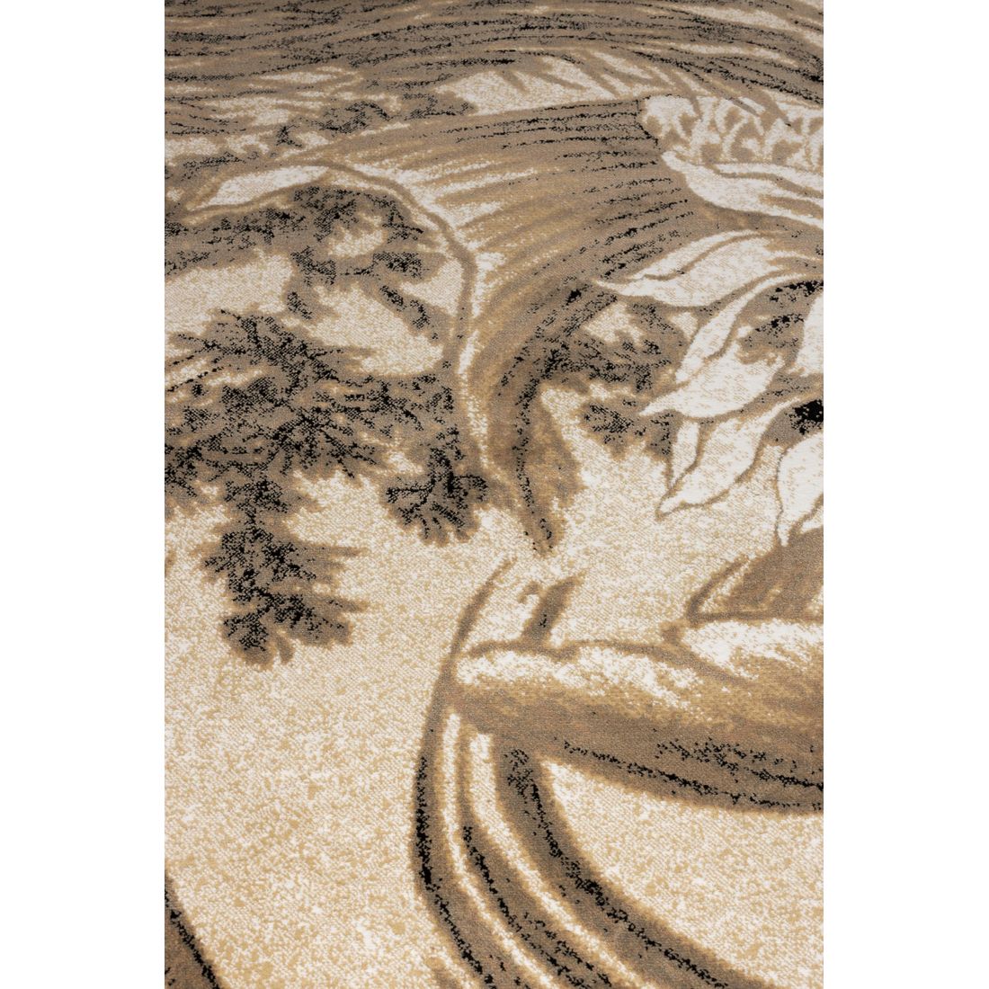 Bold Monkey Vloerkleed The Legend Of Koi 160x230cm Beige/Zwartgrijs