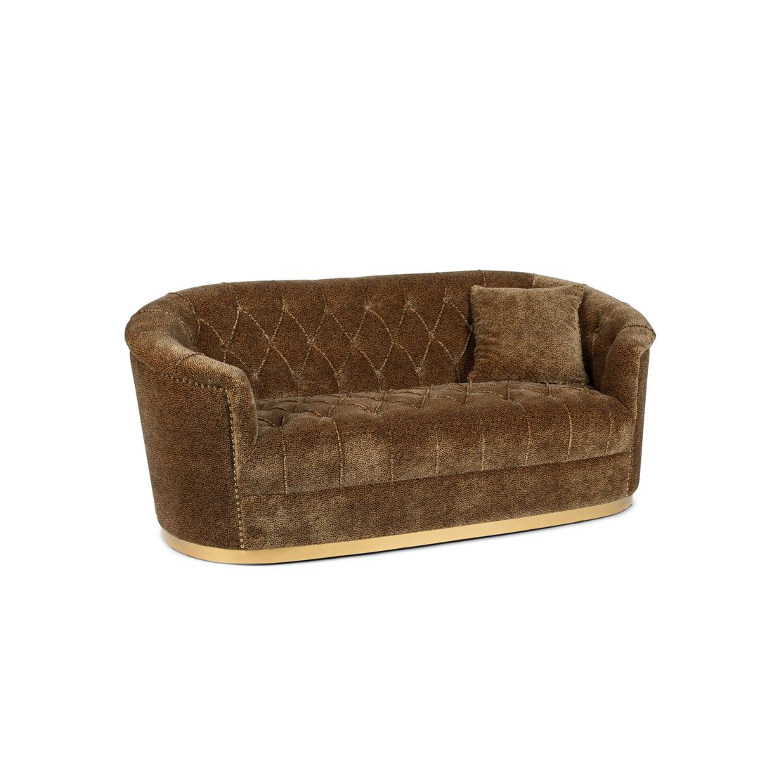 Bold Monkey 2-zits Bank Too Pretty To Sit On Sofa Panther - KwaliteitWonen.nl