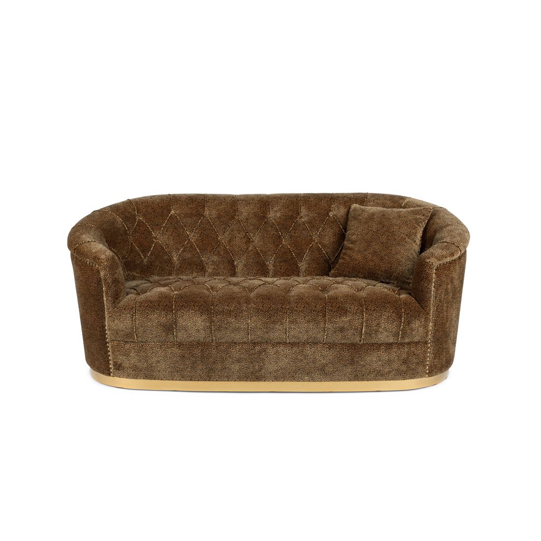 Bold Monkey 2-zits Bank Too Pretty To Sit On Sofa Panther - KwaliteitWonen.nl