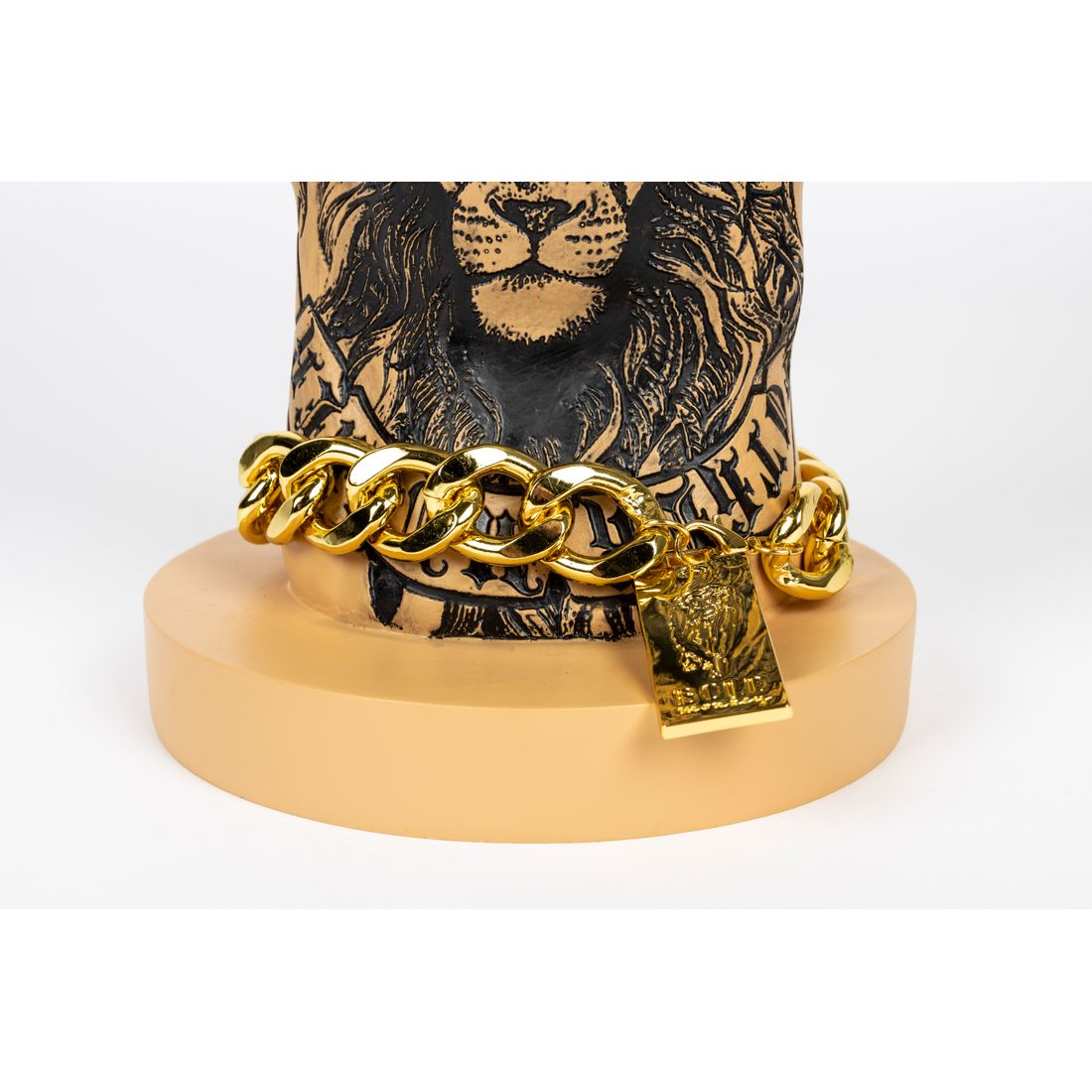 Bold Monkey Bijzettafel Fother Mucker Lion - KwaliteitWonen.nl