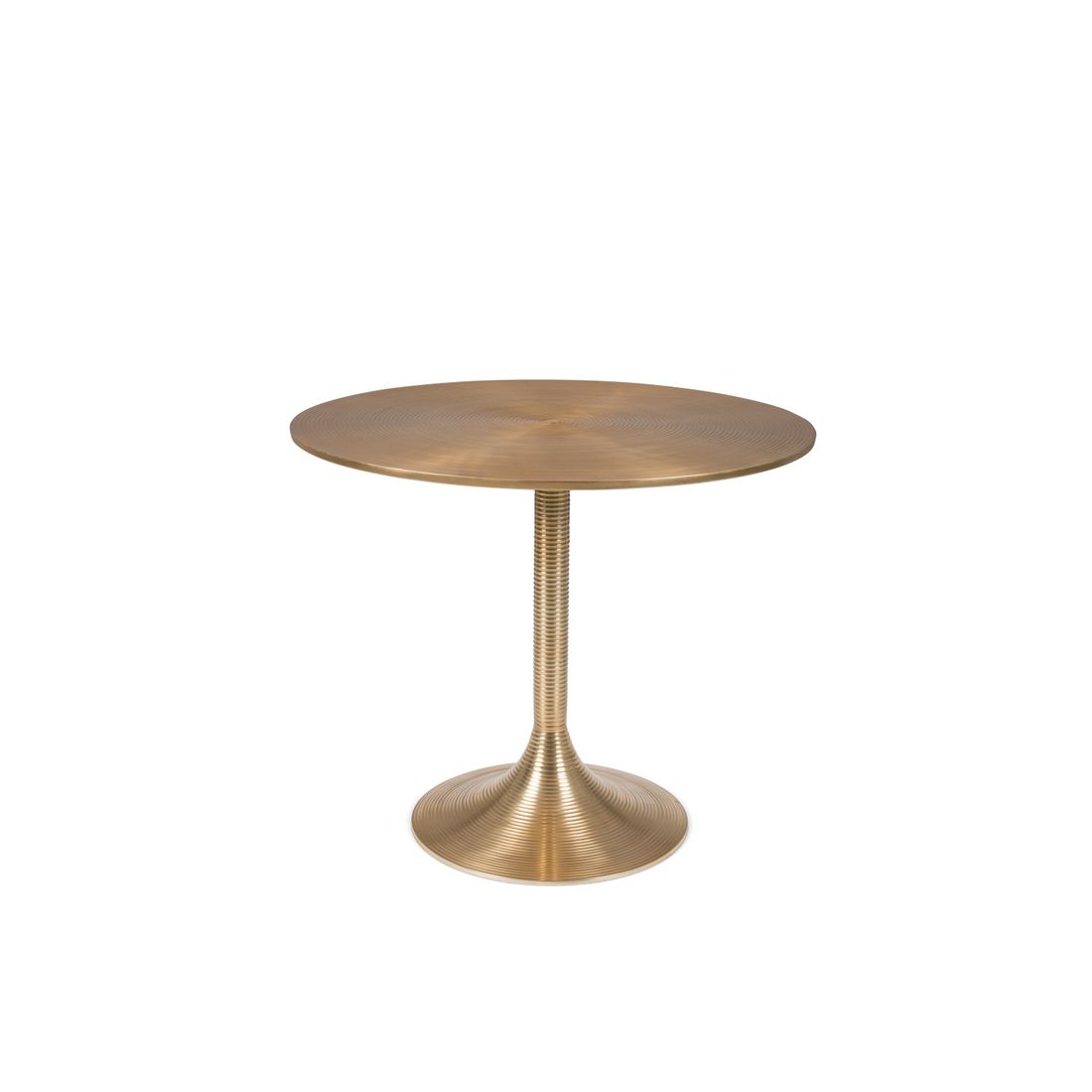 Bold Monkey Eettafel Hypnotising Rond 92cm Goud - KwaliteitWonen.nl