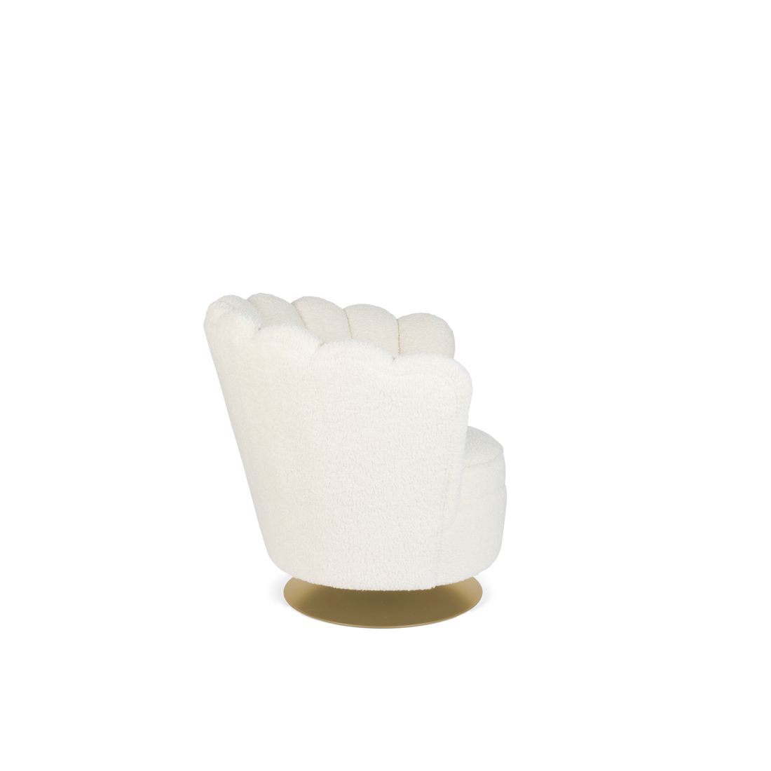 Bold Monkey Fauteuil Mother Of All Shells Teddy Wit - KwaliteitWonen.nl