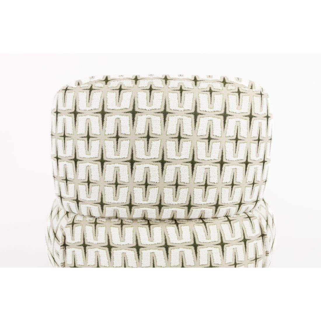 Bold Monkey Fauteuil Ritz Beige/Groen - KwaliteitWonen.nl