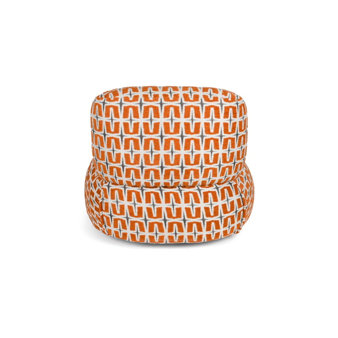 Bold Monkey Fauteuil Ritz Beige/Oranje - KwaliteitWonen.nl