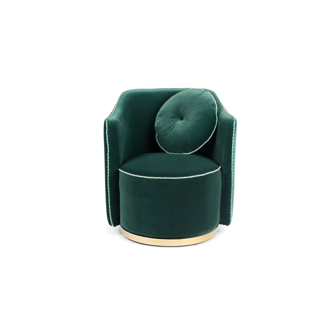 Bold Monkey Fauteuil Sassy Granny Lounge Chair Groen - KwaliteitWonen.nl