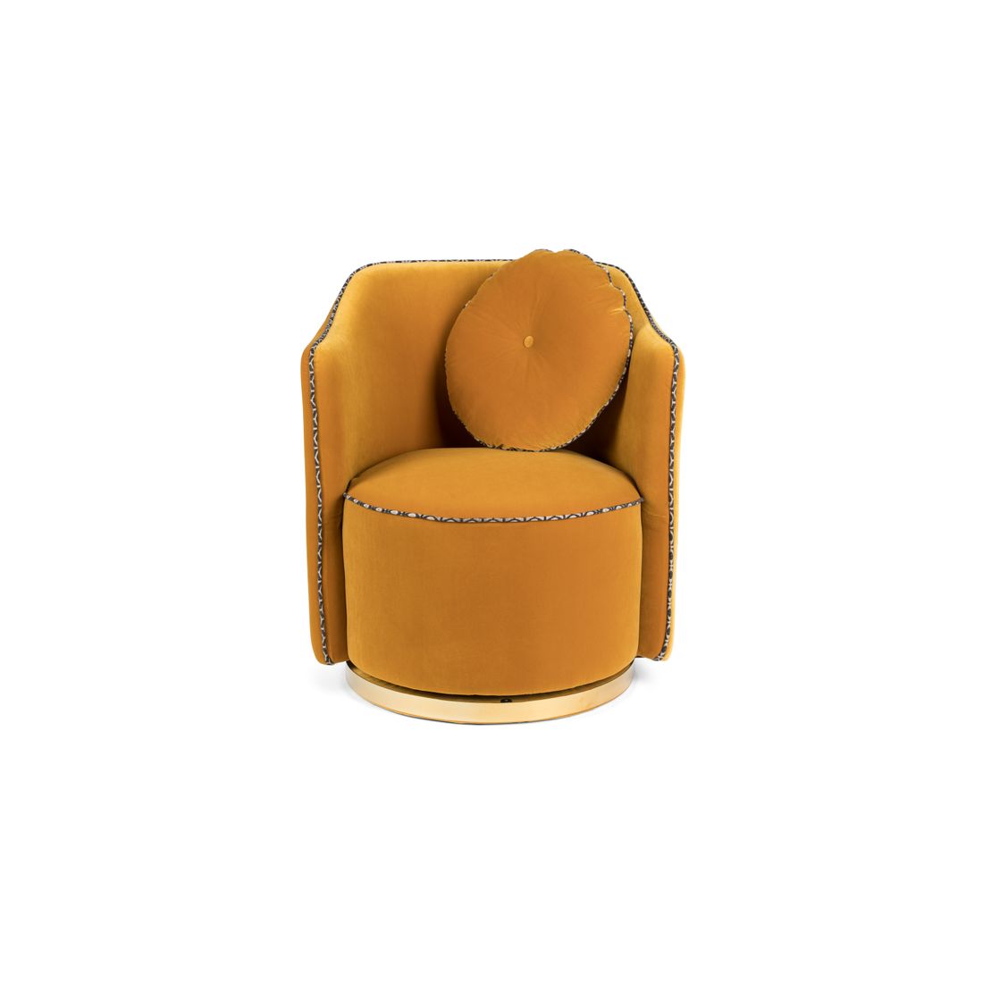 Bold Monkey Fauteuil Sassy Granny Okergeel - KwaliteitWonen.nl