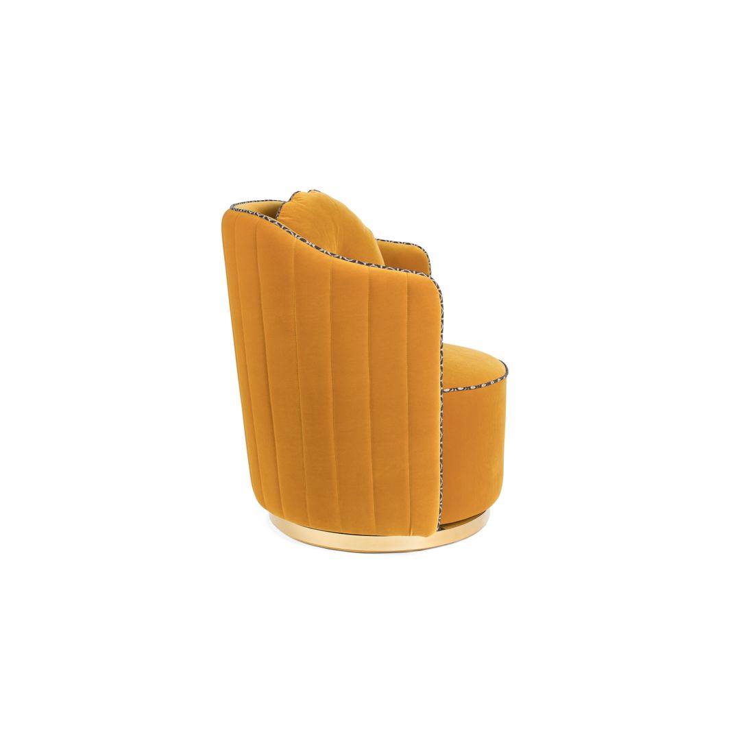 Bold Monkey Fauteuil Sassy Granny Okergeel - KwaliteitWonen.nl