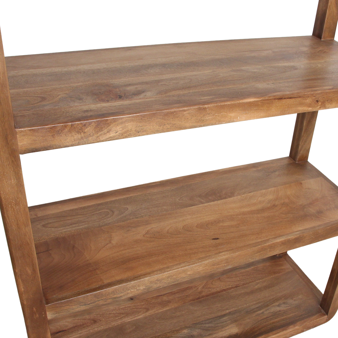 Raw Materials Boekenkast Bullnose Mangohout