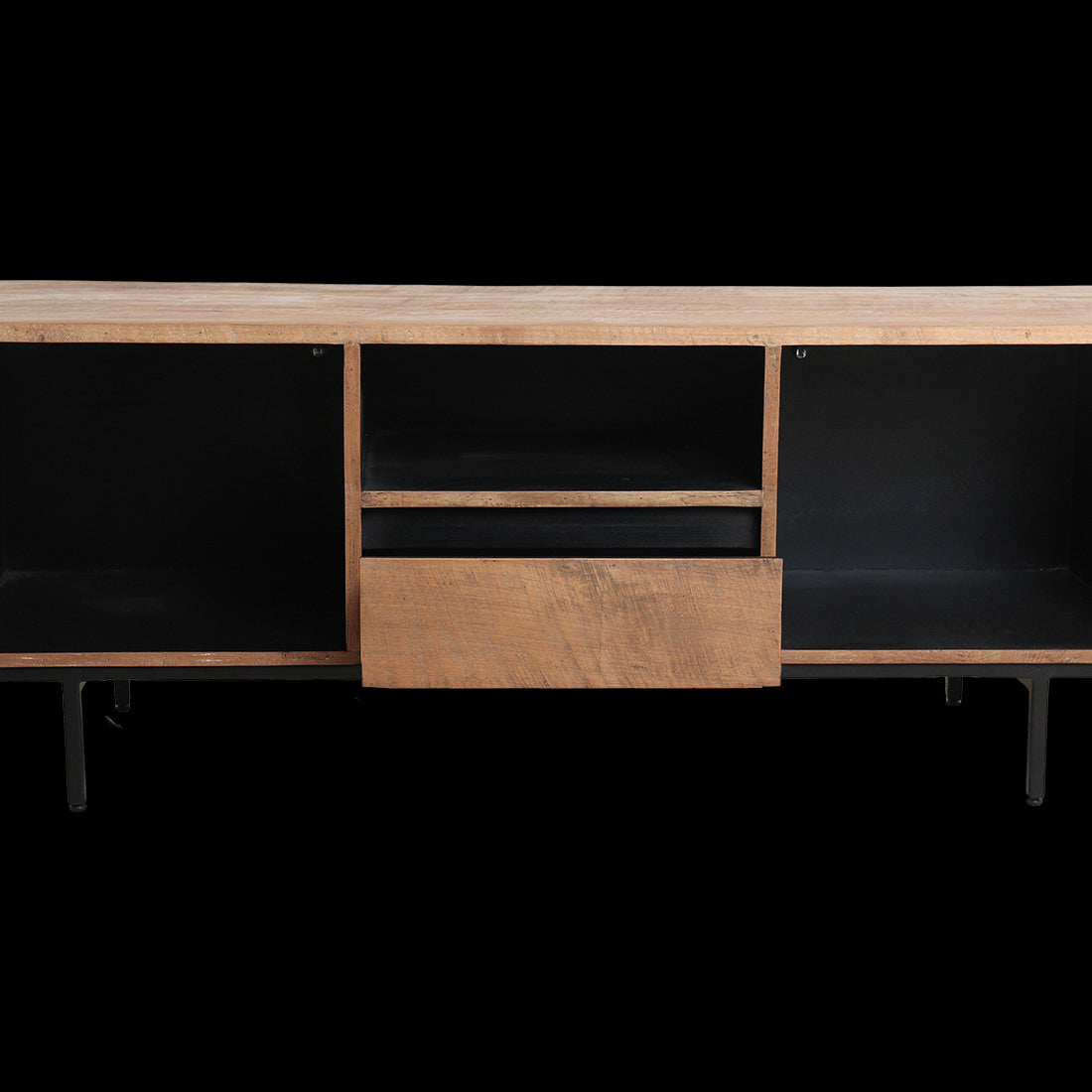 Raw Materials Tv-Meubel Rhythm 140x45cm Teakhout