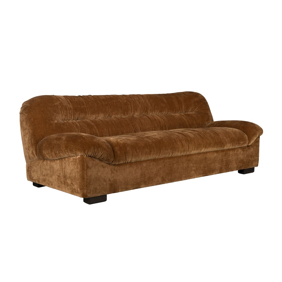 Dutchbone 3-zits Bank Douglas Cognac - KwaliteitWonen.nl