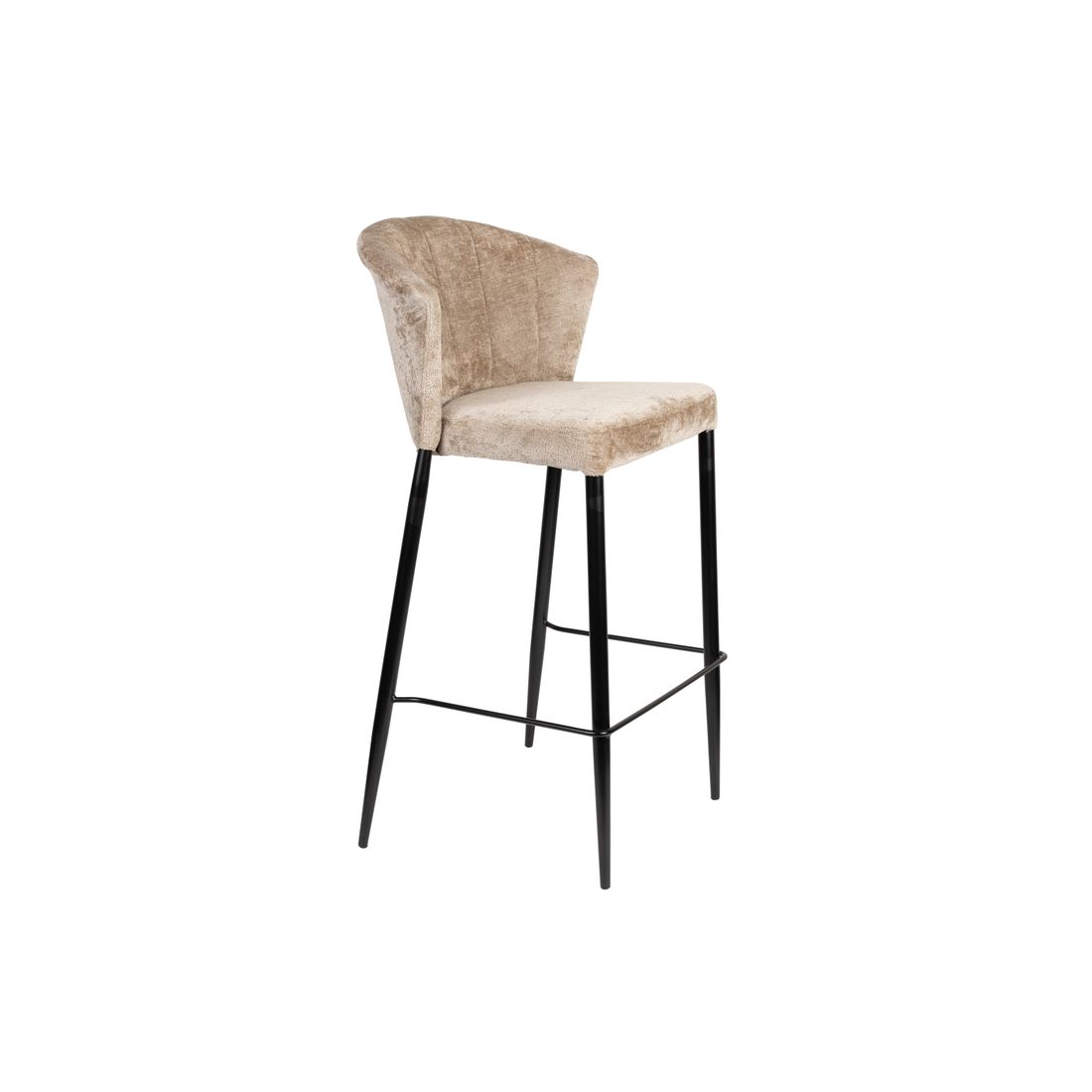 Dutchbone Barkruk Georgia Beige - KwaliteitWonen.nl