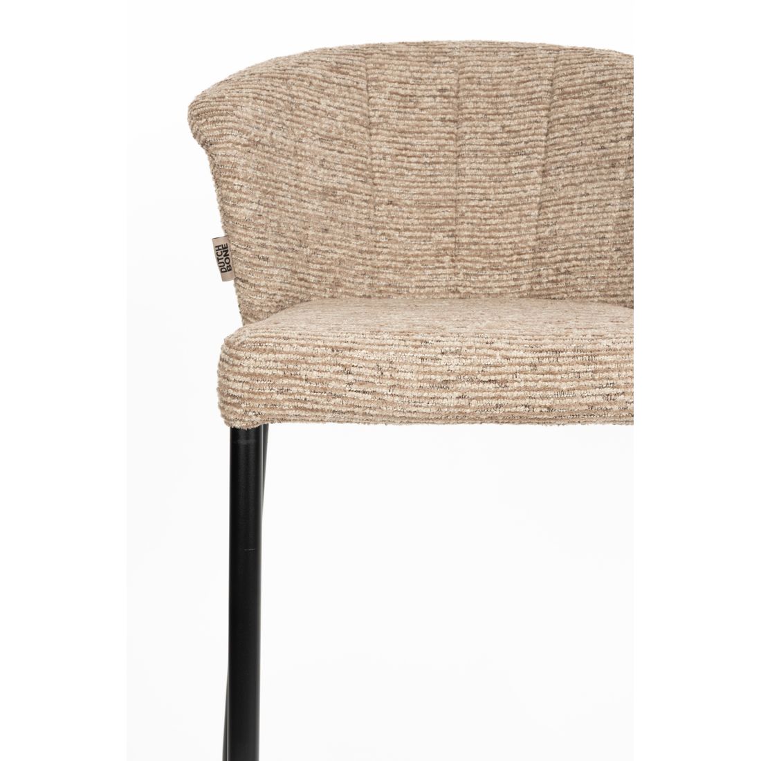 Dutchbone Barkruk Georgia Soft Bruin - KwaliteitWonen.nl
