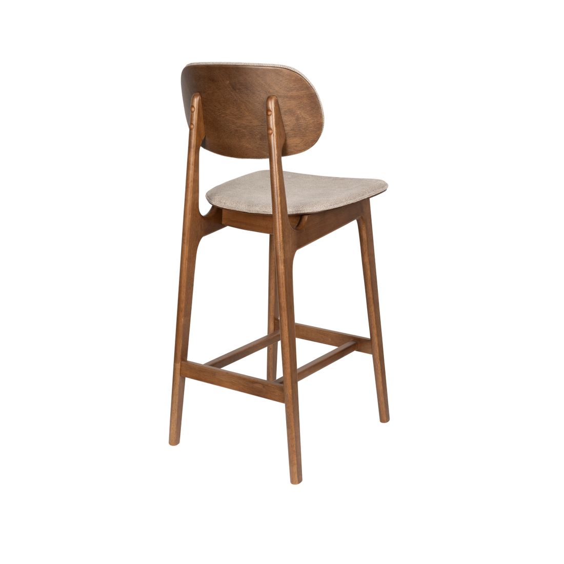 Dutchbone Barkruk Marais Beige - KwaliteitWonen.nl