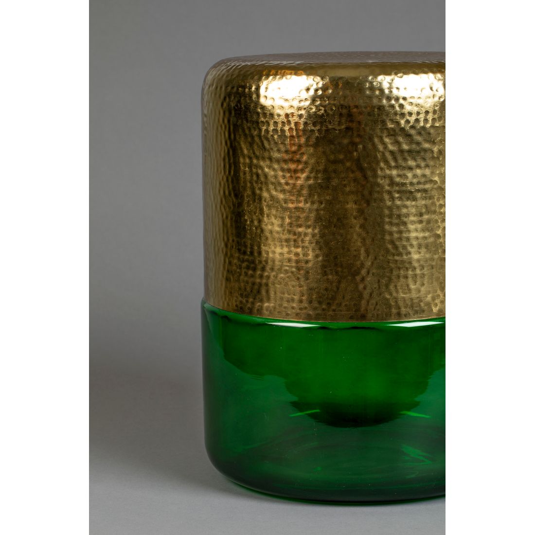 Dutchbone Bijzettafel Cave Groen - KwaliteitWonen.nl