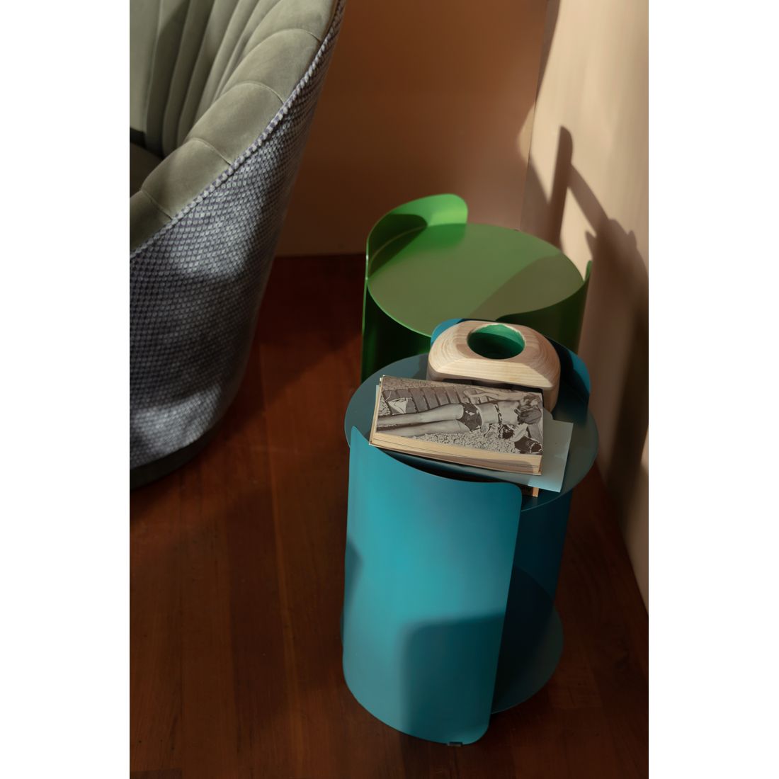 Dutchbone Bijzettafel Navagio Groen - KwaliteitWonen.nl