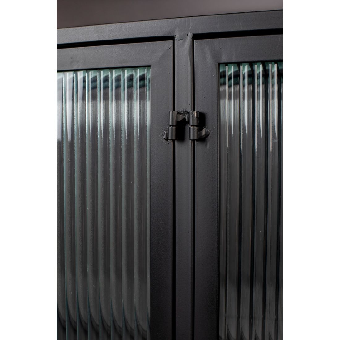 Dutchbone Dressoir Boli Hoog Zwart - KwaliteitWonen.nl
