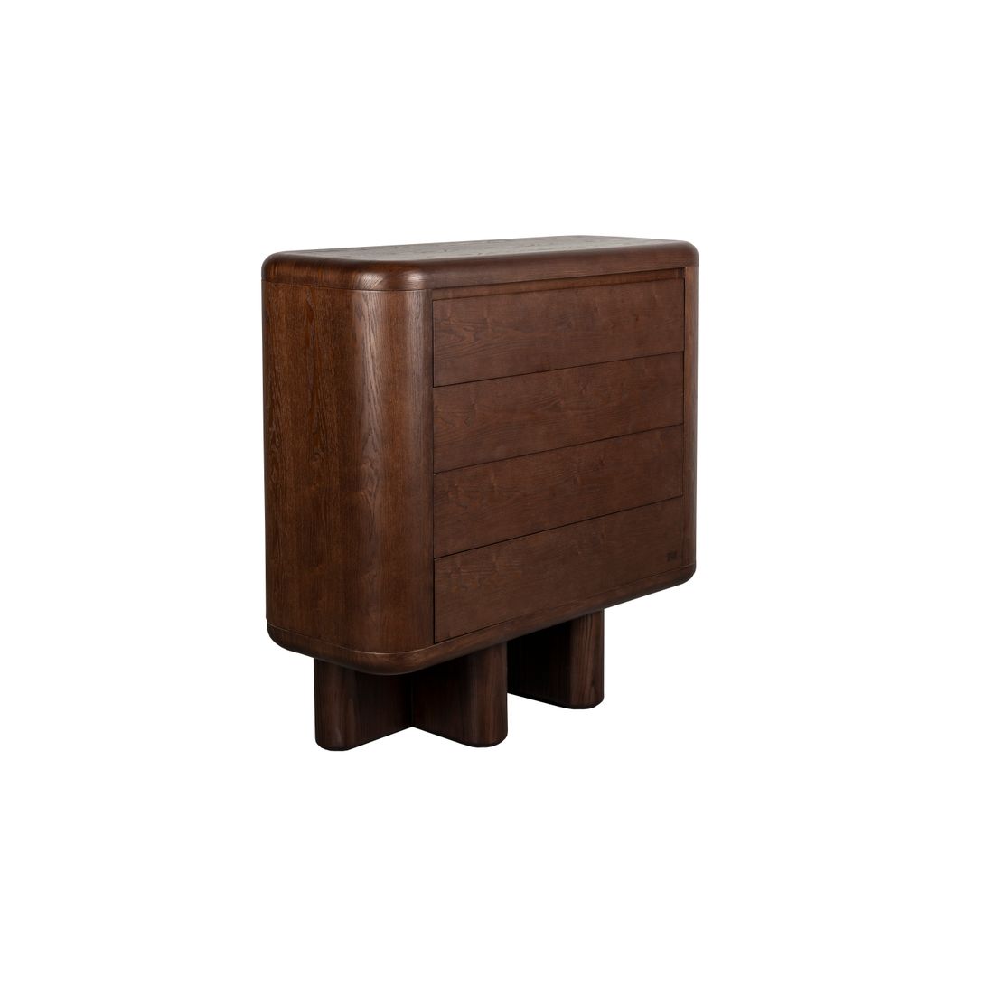 Dutchbone Dressoir Lades Herman Walnoot - KwaliteitWonen.nl