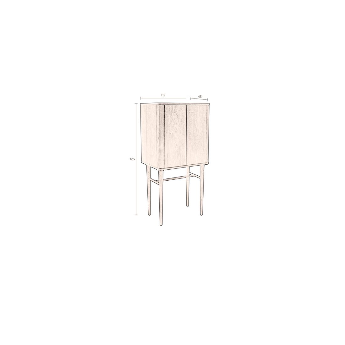 Dutchbone Dressoir Morrison - KwaliteitWonen.nl